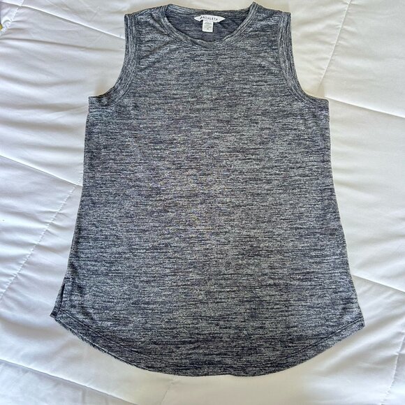 Athleta Tops - Athleta Tank Top Womens Medium Heathered Gray Sleeveless Activewear Yoga